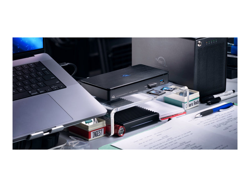OWC Thunderbolt 3 Dock – 10 Anschlüsse, schnelles Netzwerk