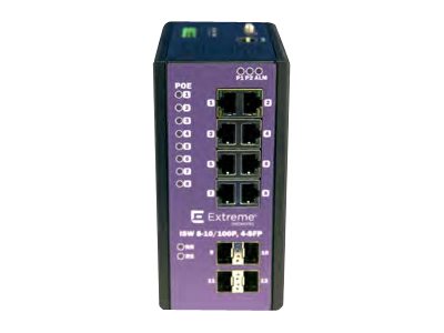 Extreme Networks Ethernet Switch – 8 Ports, PoE+ Unterstützung