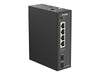D-Link Industrie-Switch – 6 Ports, 4 PoE+ für robuste Netzwerke