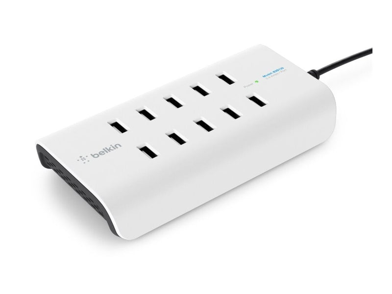 Belkin 10-Port USB-Ladestation – Für Smartphones und Tablets