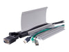 Dataflex Kabelschutz – Bodenmontage, Silber, für bis zu 10 Kabel