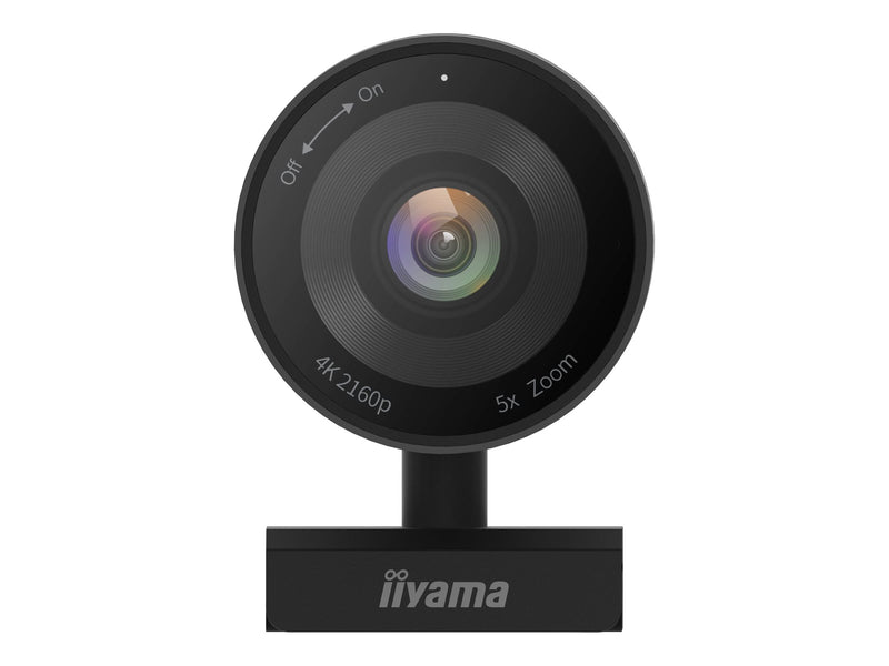 Iiyama 4K-Webcam – 120° Sichtfeld, USB-C