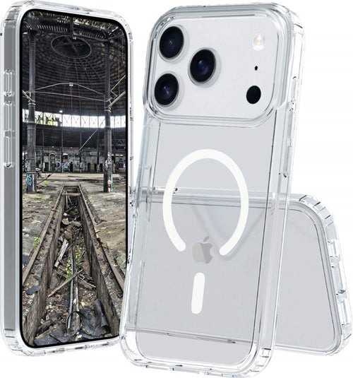 JT BERLIN Handyhülle – MagSafe, transparent für iPhone 17 Pro