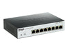 D-Link 8-Port Gigabit Switch – PoE, einfache Verwaltung