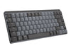Logitech MX Mechanische Mini-Tastatur – Kabellos, Beleuchtet