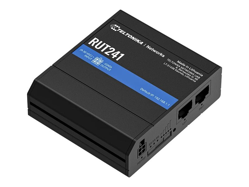 Teltonika Industrie-Router – LTE/4G & WLAN, DIN-Schiene montierbar