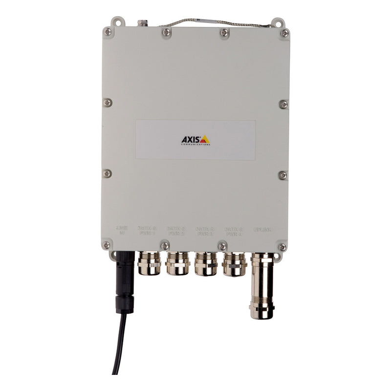 AXIS Outdoor PoE Switch – 4 Anschlüsse, Stangenmontage