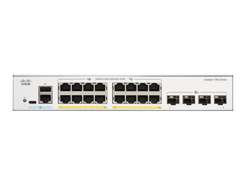 Cisco Netzwerk-Switch – 16 Ports, Power over Ethernet