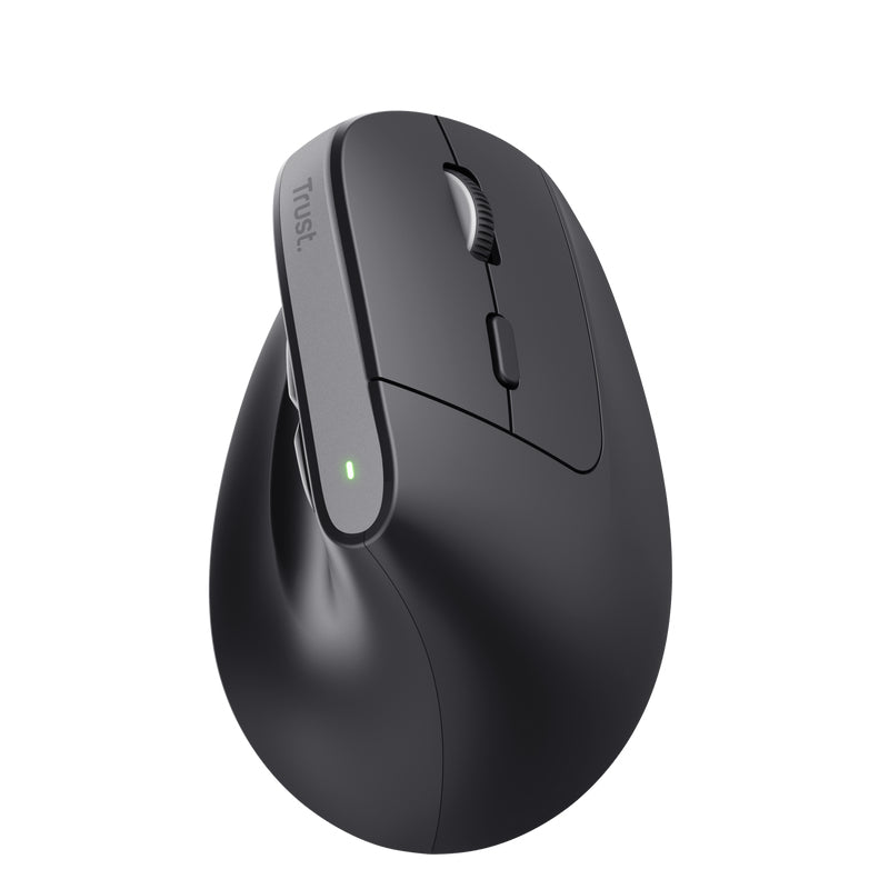 TRUST Bayo+ Ergonomische Maus – Kabellos, 6 Tasten