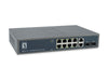 LEVELONE Netzwerk-Switch – 8 PoE+ Anschlüsse, Rack-montierbar