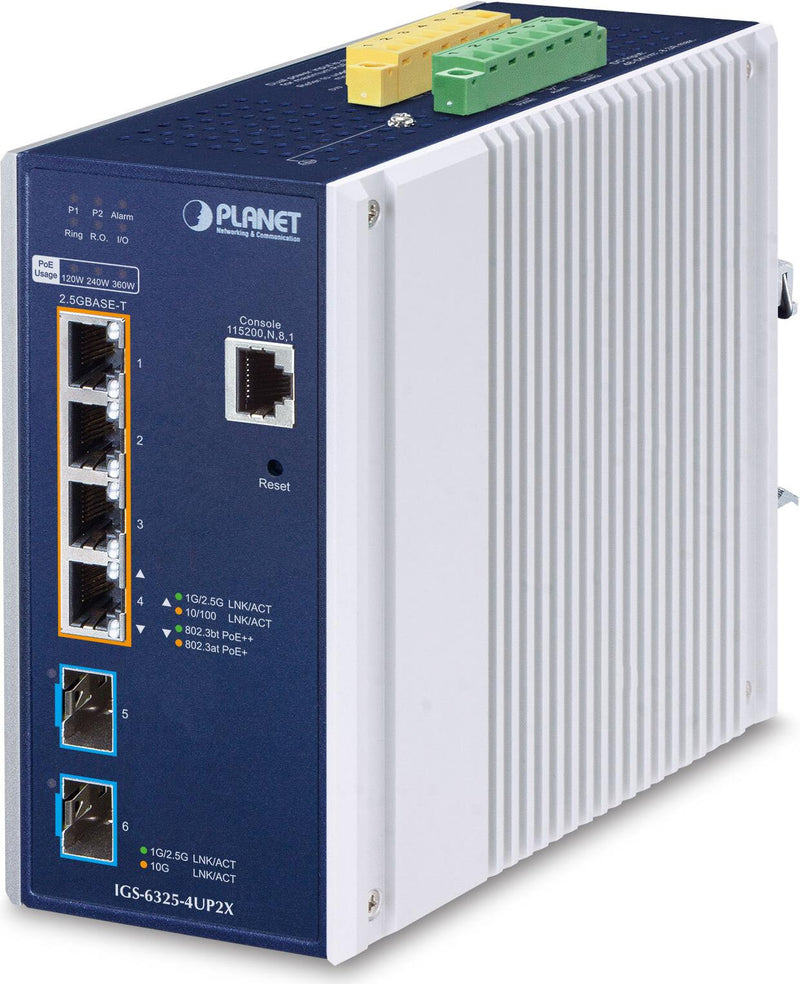 Planet Technology Netzwerk-Switch – 4 Ports für zuverlässige Verbindung