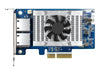 QNAP Netzwerkadapter – 10Gb Ethernet, PCIe 3.0 für schnelle Verbindungen