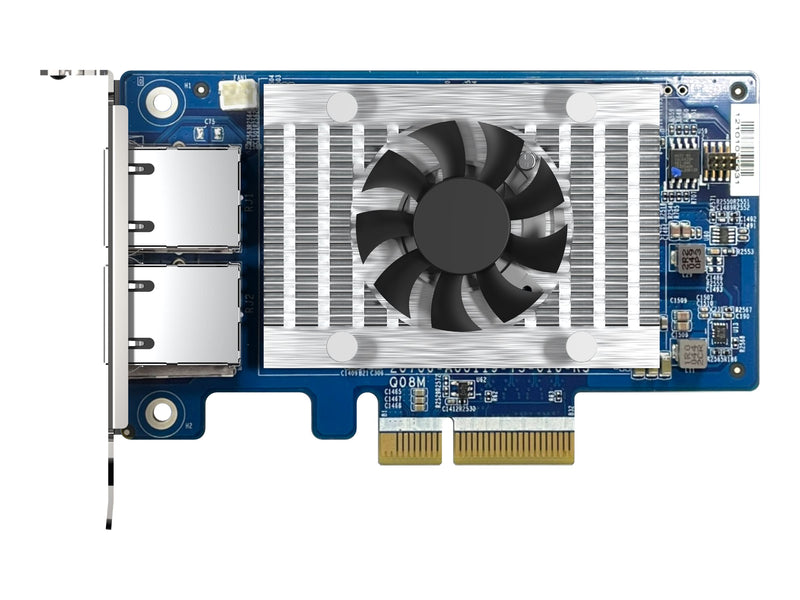 QNAP Netzwerkadapter – 10Gb Ethernet, PCIe 3.0 für schnelle Verbindungen