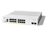 Cisco Netzwerk-Switch – 16 Ports, PoE+ für kleine Unternehmen