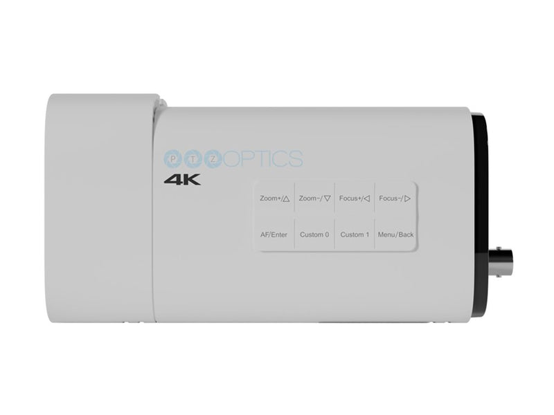 PTZOptics 4K Studio-Kamera – 20-fach Zoom, integriertes Mikrofon