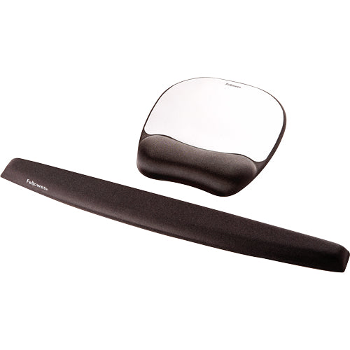 Fellowes Mauspad mit Handgelenkauflage – Memory Foam, rutschfest