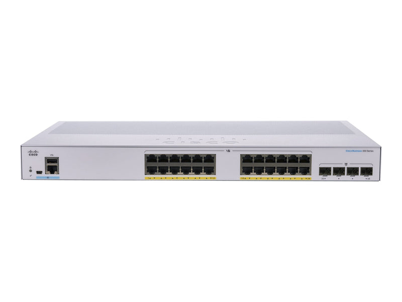Cisco 24-Port Managed Switch – Schnelles Netzwerk mit PoE+