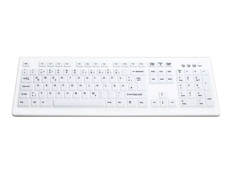 CONTOUR Kabellose Tastatur – Wasserdicht, Deutsches Layout