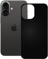 PEDEA Handyhülle für iPhone 16 Plus – Robustes TPU-Material, Schwarz