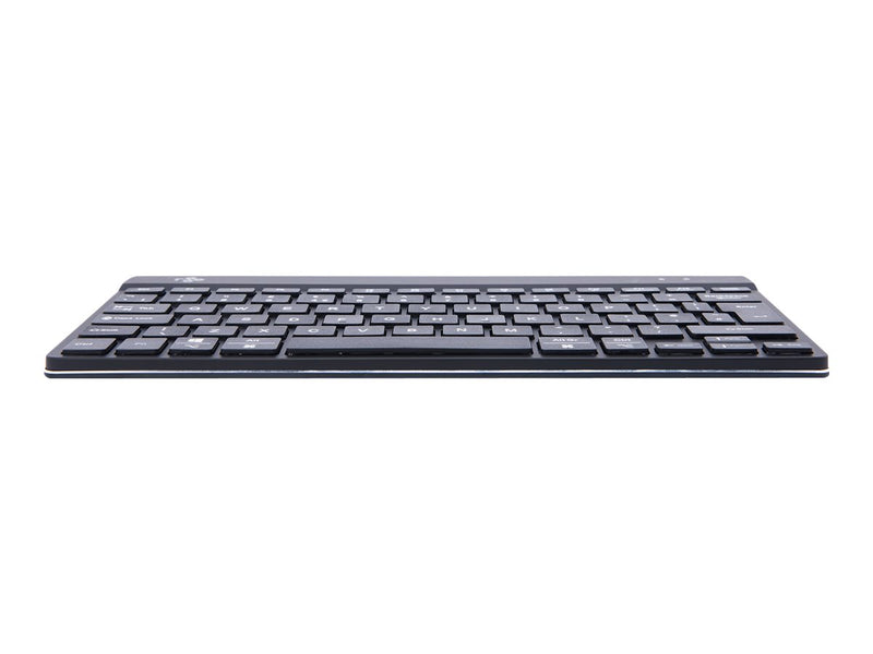 R-GO TOOLS Kompakte Ergonomische Tastatur – USB-Anschluss, Schwarz