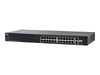 Cisco Smart Switch – 26 Anschlüsse, Power over Ethernet