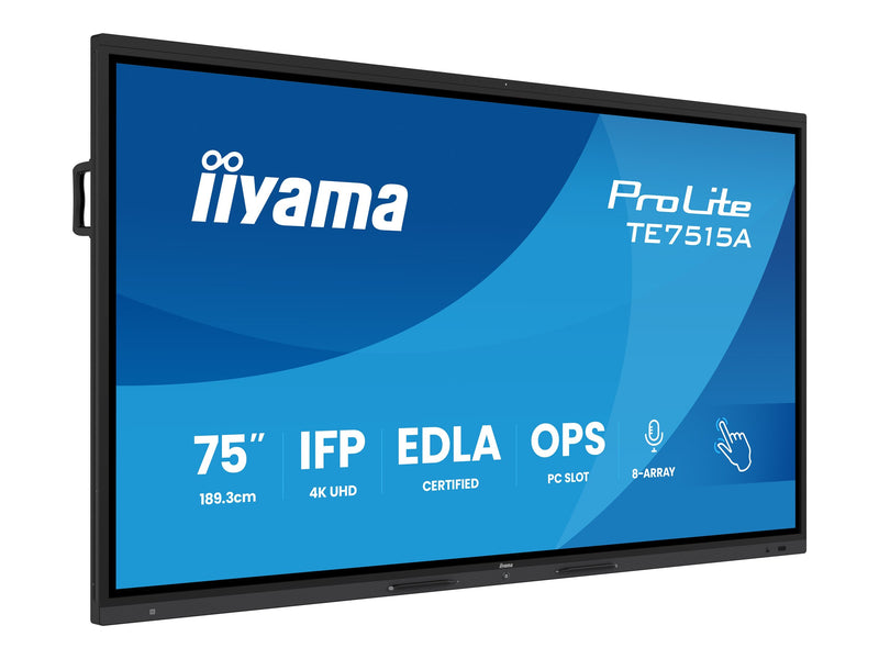 Iiyama 75" Touchscreen Display – 4K UHD, Android OS