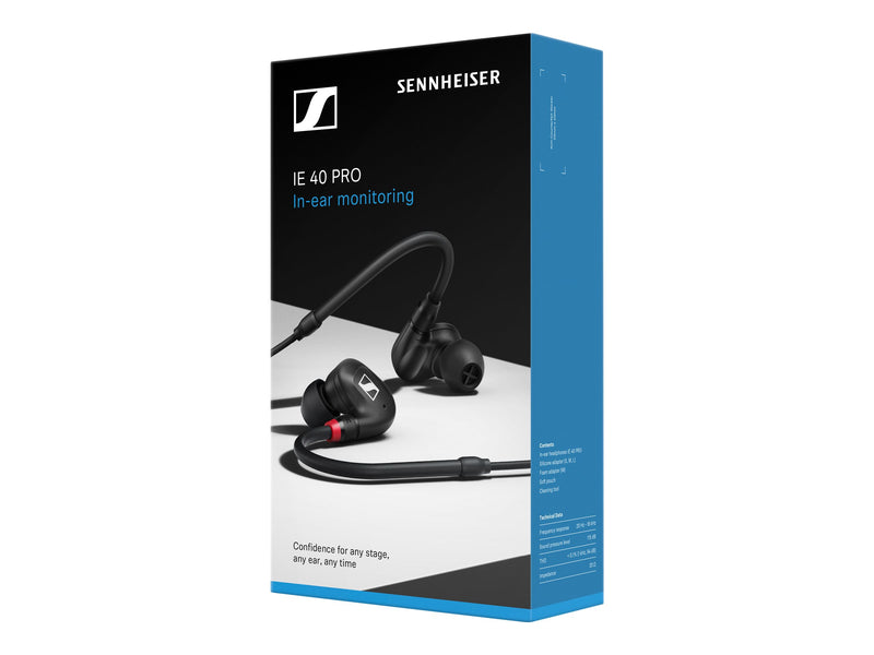 Sennheiser In-Ear Kopfhörer – Geräuschunterdrückung, Stereo-Sound