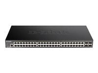 D-Link 52-Port Gigabit Switch – Smart Managed, stapelbar
