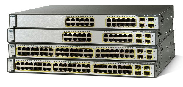 Cisco Catalyst Switch – 12 Anschlüsse, stapelbar