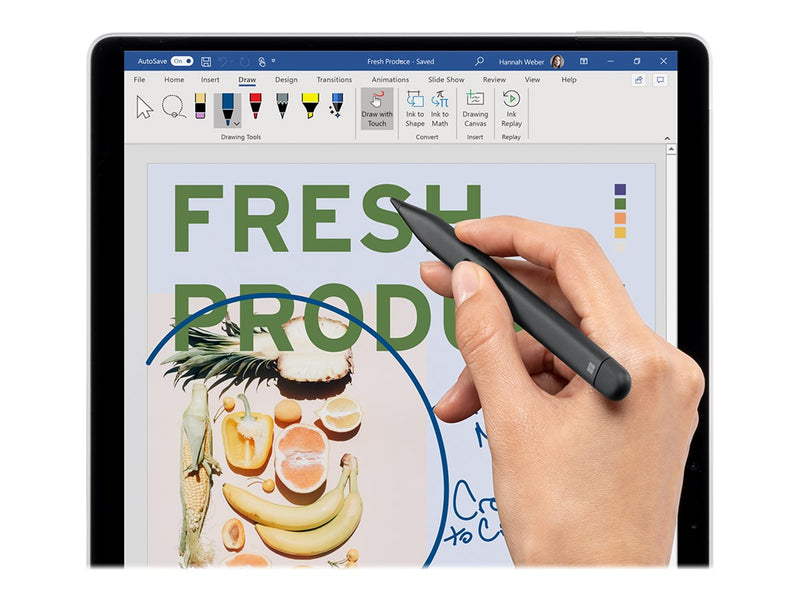 Microsoft Surface Slim Pen 2 – Präziser Stift für kreatives Arbeiten
