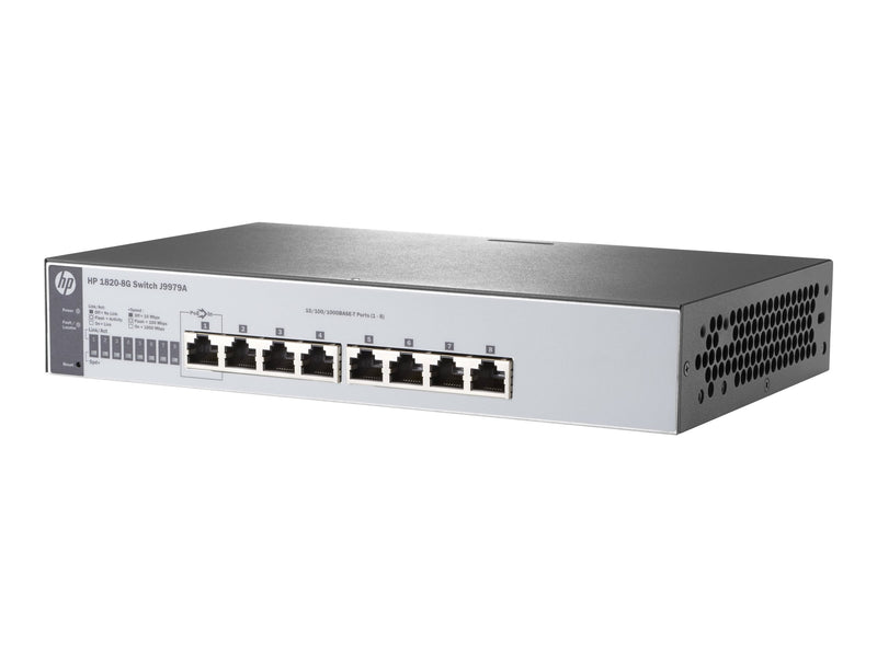 HPE 8-Port Gigabit Switch – Einfaches Netzwerkmanagement
