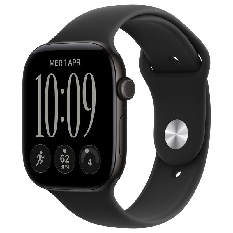 Apple Smartwatch – Aluminium, Mobilfunk, 46mm, Schwarz
