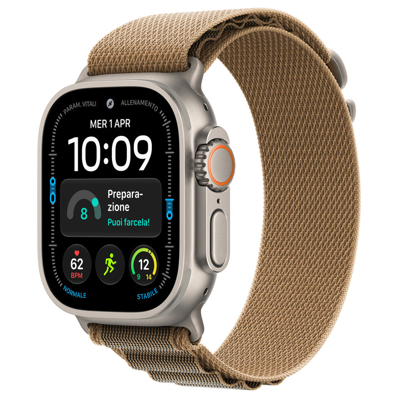 Apple Watch Ultra – Titan-Gehäuse, Mobilfunkfähig
