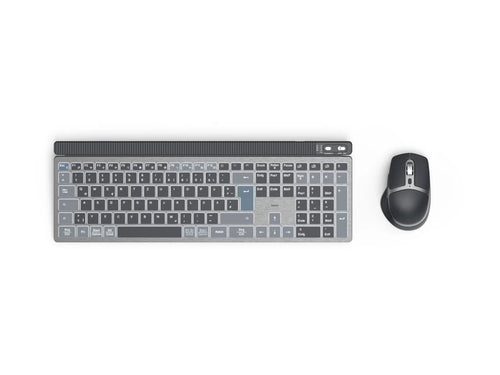 HAMA Kabelloses Tastatur-Maus-Set – LED-Anzeige, Bluetooth