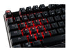 MODECOM Mechanische Tastatur – Hintergrundbeleuchtung, 87 Tasten
