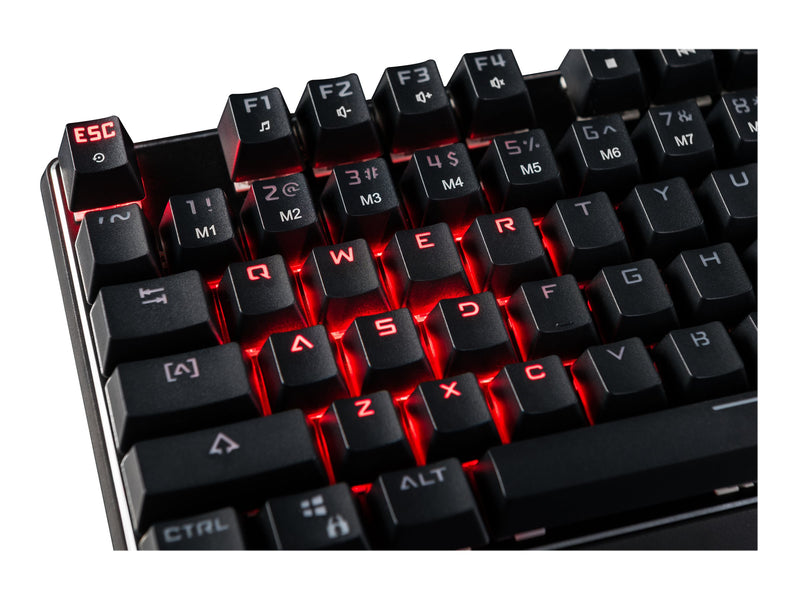 MODECOM Mechanische Tastatur – Hintergrundbeleuchtung, 87 Tasten