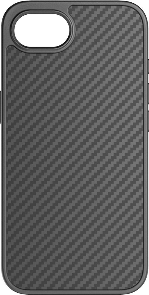 BLACK ROCK iPhone 16e Hülle – Robustes Carbon-Design