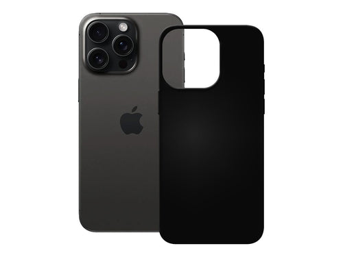 PEDEA TPU Schutzhülle – für iPhone 16 Pro Max, schwarz