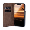 JT BERLIN Echtleder BookCase – Schutz für iPhone 16
