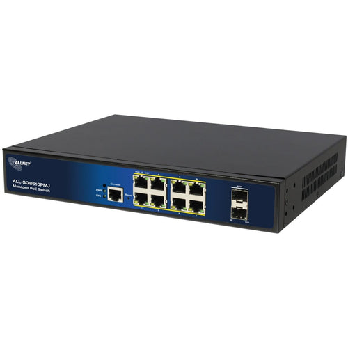 Allnet Netzwerk-Switch – 10 Ports, einfache Verwaltung