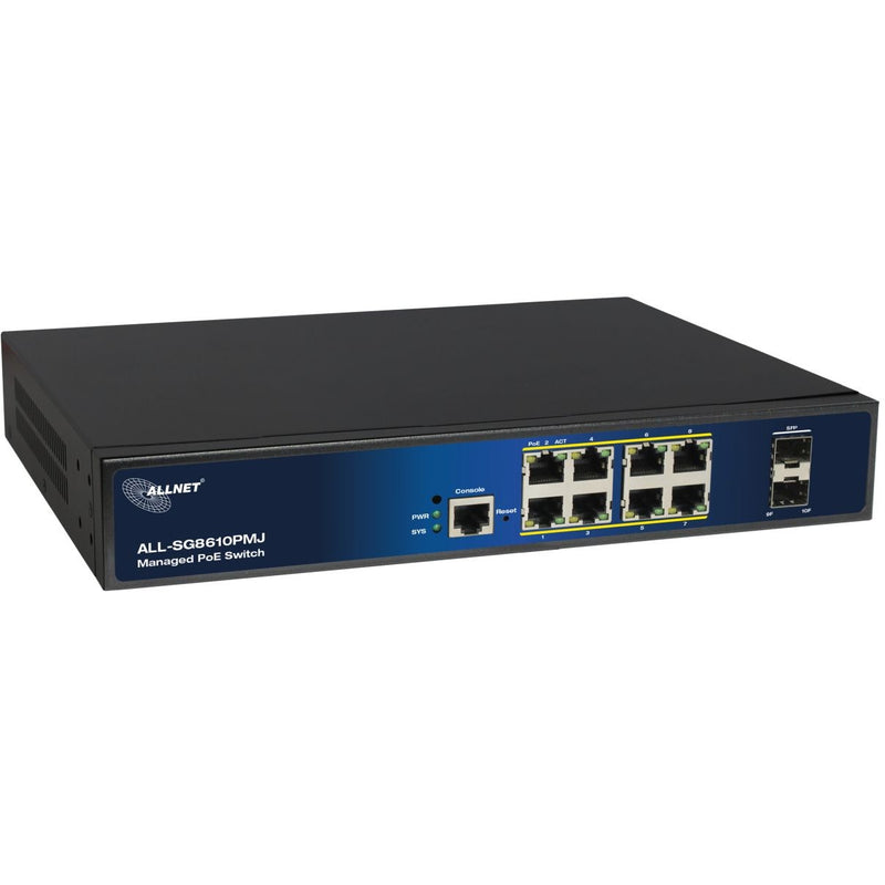 Allnet Netzwerk-Switch – 10 Ports, einfache Verwaltung