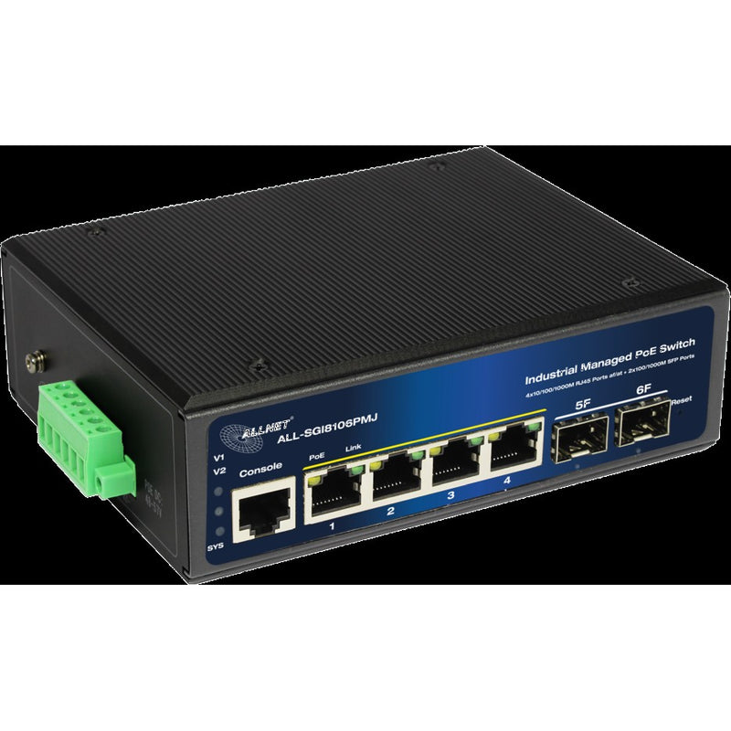 ALLNET Netzwerk-Switch – 8 Ports, PoE-Unterstützung