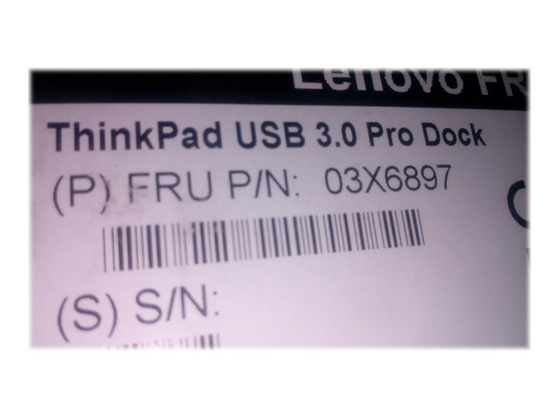 Lenovo ThinkPad USB 3.0 Pro Dock – Schnelle Verbindung, Mehrere Geräte