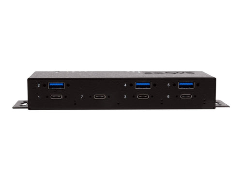 EXSYS USB-Hub – 7 Ports, schnelle Datenübertragung