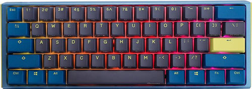 DUCKYCHANNEL Gaming-Tastatur – Kompakt, RGB-Beleuchtung