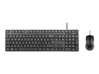 TARGUS Tastatur- und Maus-Set – Vollgröße, antibakteriell