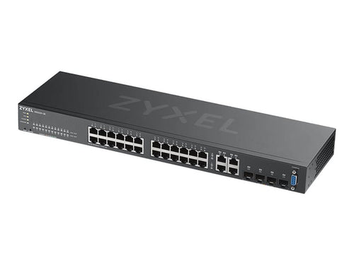 Zyxel Netzwerk-Switch – 24 Anschlüsse, Cloud-Management