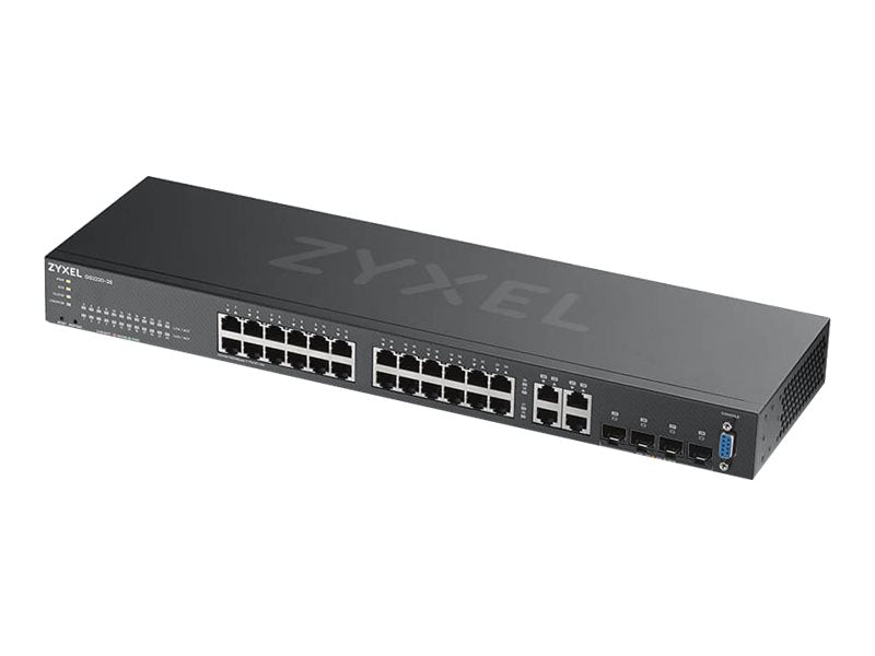 Zyxel Netzwerk-Switch – 24 Anschlüsse, Cloud-Management
