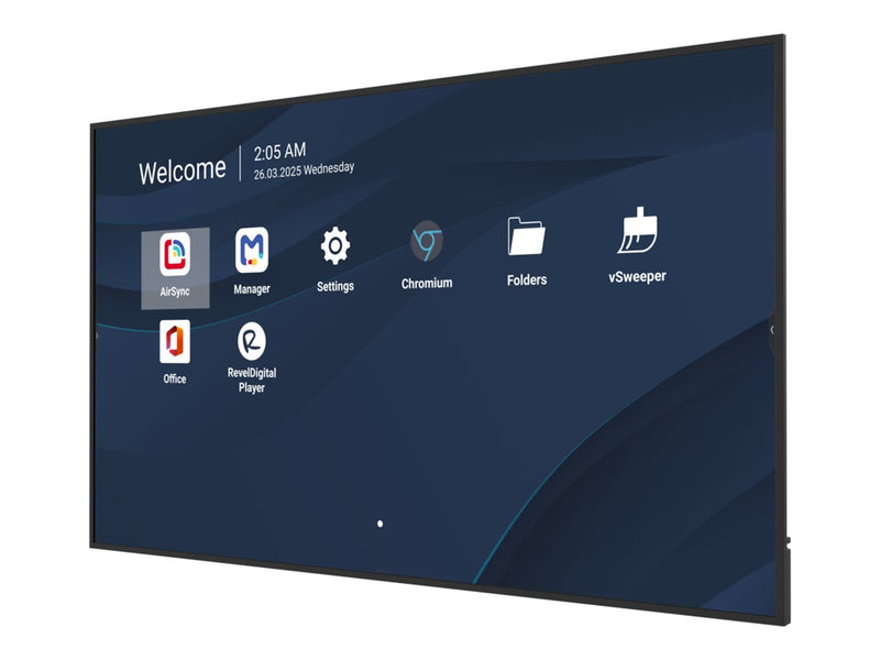 ViewSonic 86" 4K Display – Ideal für Präsentationen und Digital Signage