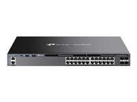 TP-Link 24-Port Netzwerk-Switch – Gigabit, 4 schnelle Uplink-Ports